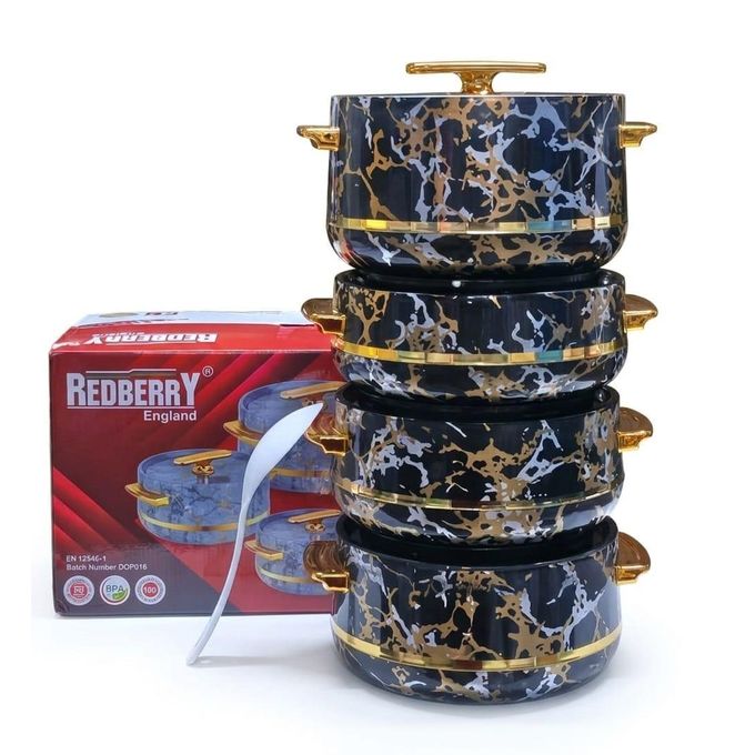 Infinite Premium 4PCS Insulated Hotpots