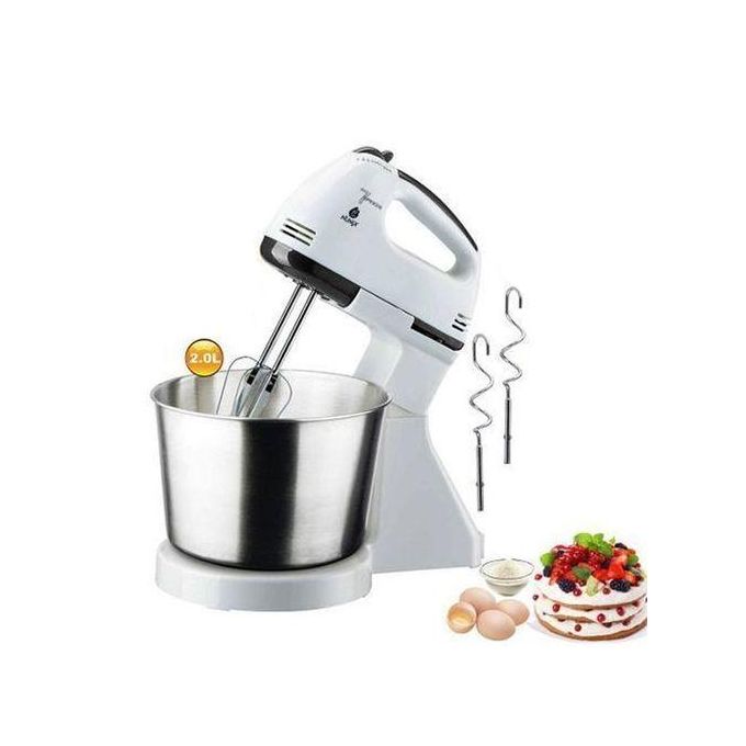 Sokany Hand Mixer + Stand With Bowl - Image 2