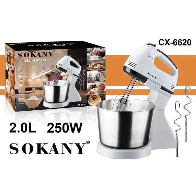 Sokany Hand Mixer + Stand With Bowl